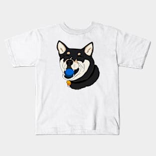 Happy Shiba Inu Kids T-Shirt